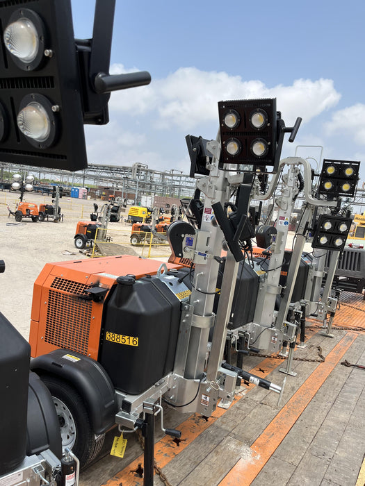 2024 Wanco WLTT-4MM4K Diesel, Deep Sea Controller, Shore Power Plug, Auto Start, (4) 350W LED Floodlights, 4kW Generator, 60 Gal Fuel Tank, 2" Ball, T3