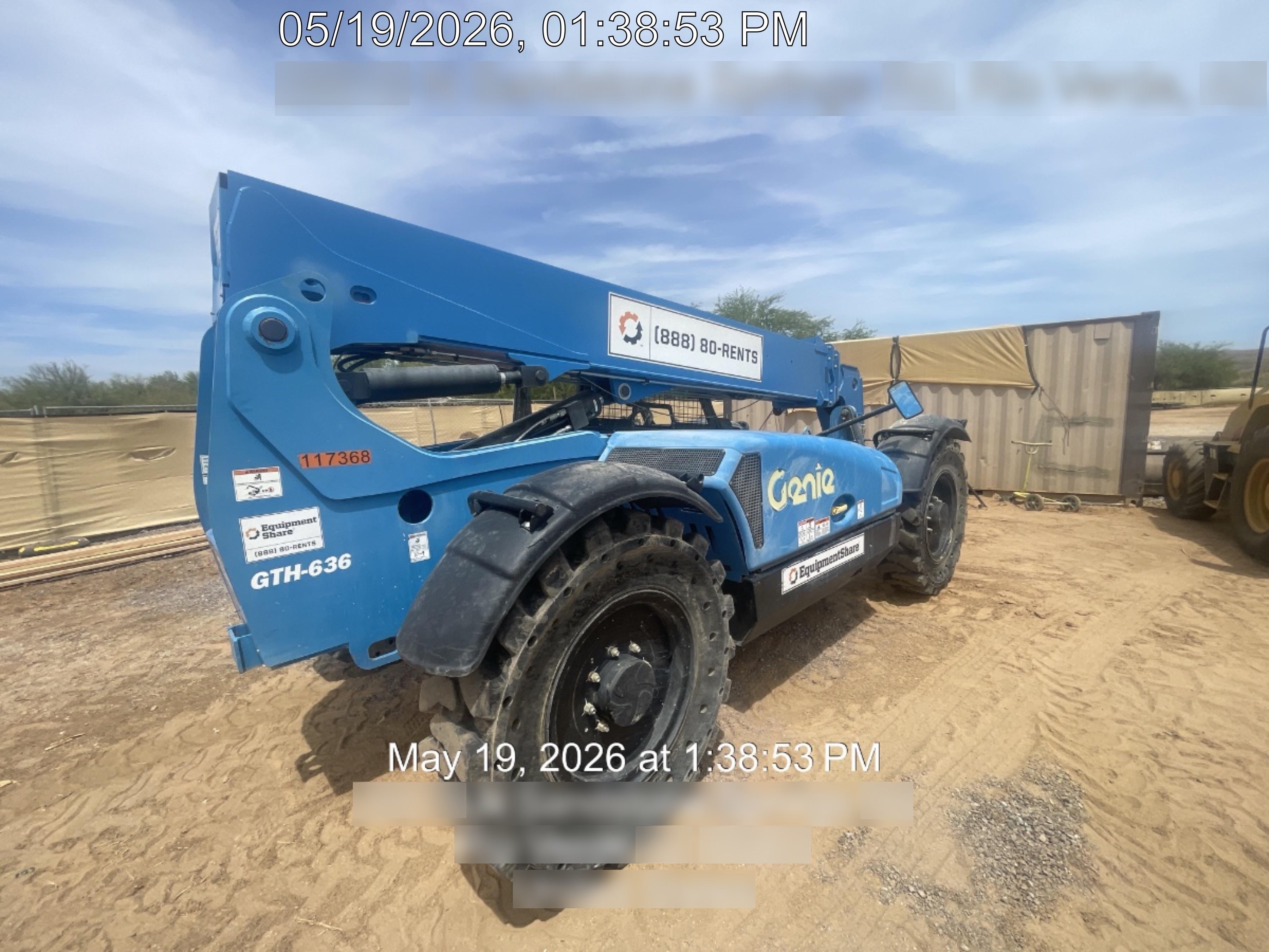 2020 GENIE GTH-636