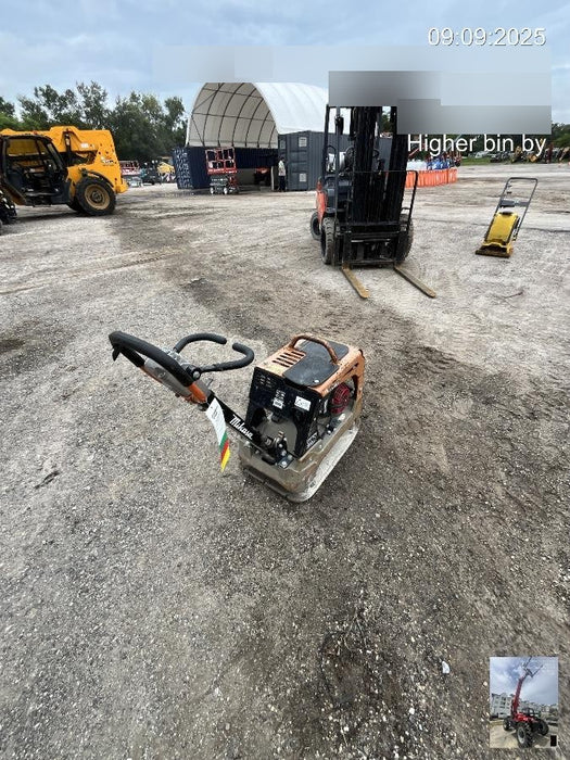 2023 Multiquip MVH158 Honda GX200, 17" Plate, Gas