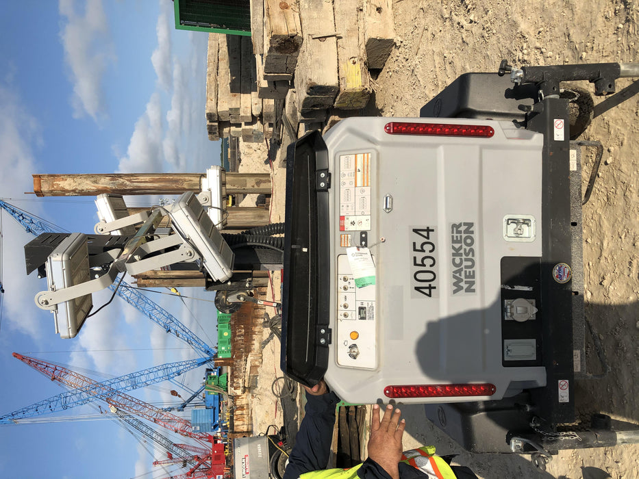 2019 Wacker Neuson LTV6K-LED LTV6K Light Tower, LED 300W, Telematics EQ SH Kubota