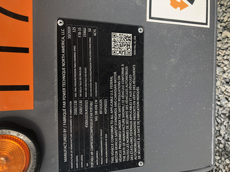 2020 ATLAS COPCO XAS188