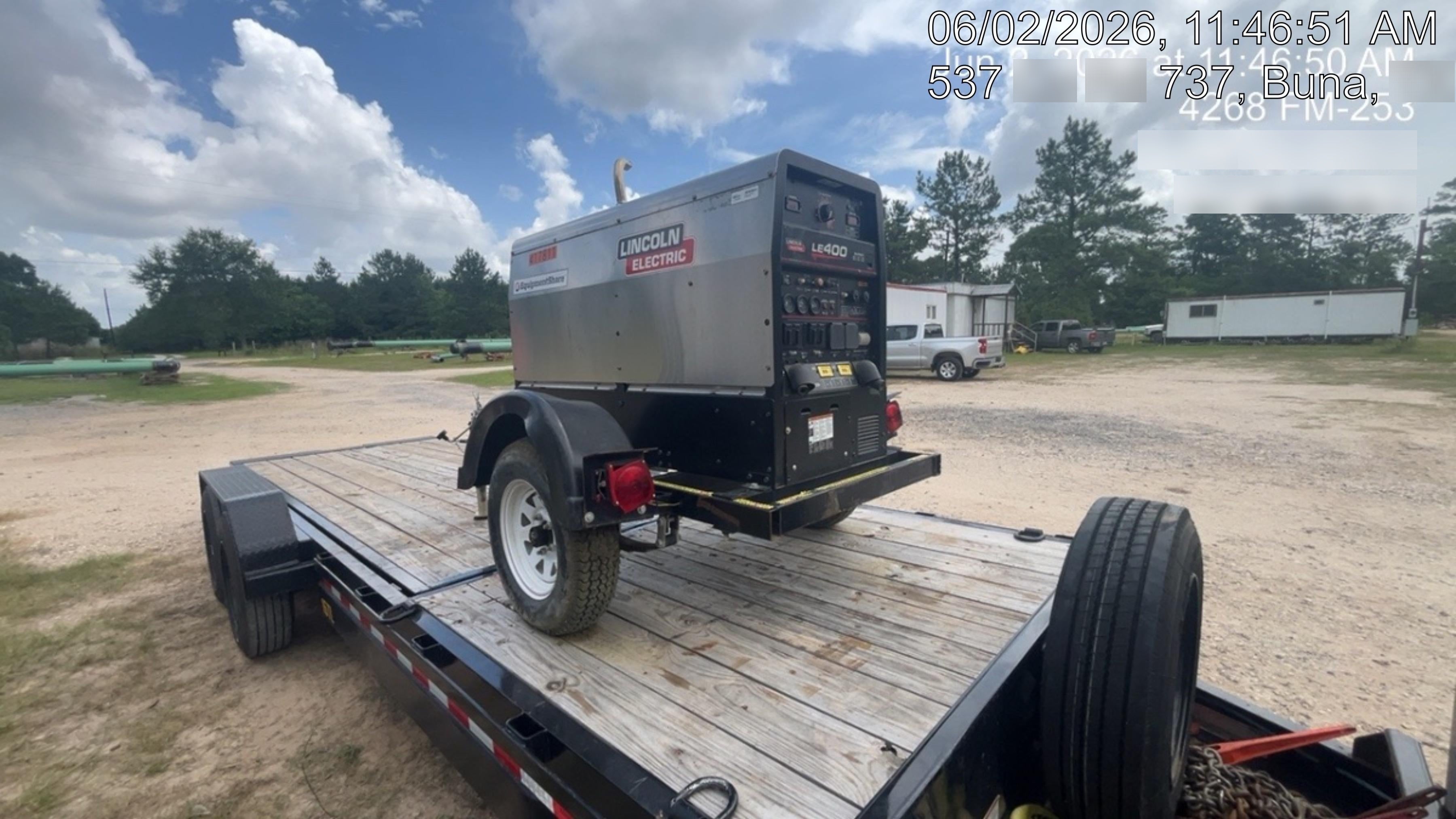 2024 Lincoln Electric LE400 Kubota V1505, Trlr, Cable Rack, Light Kit, ES Decals, T3