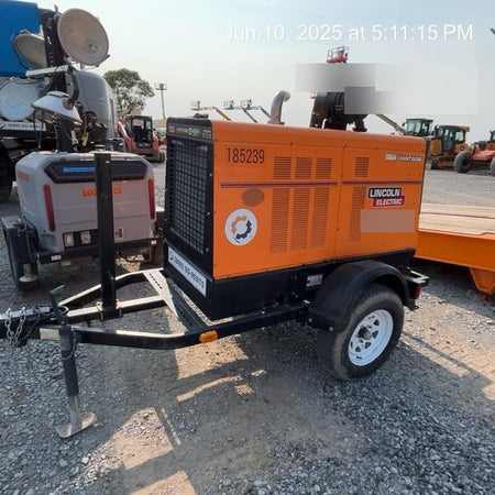 2021 Lincoln Electric Vantage 549X Ready Pak 3, ORANGE (includes trailer, cable rack, fender light kit)