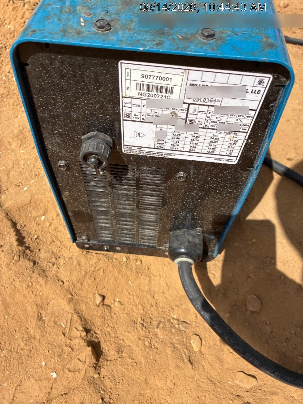 2026 MILLER ELECTRIC CST-282