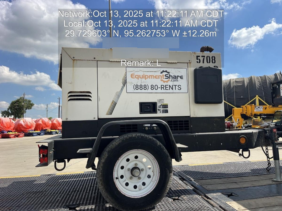 2017 Multiquip DLW400ESA4 MultiQuip 400 amp Welder, 14kW, 120/240V, T4F Kubota + 100' welding cable set