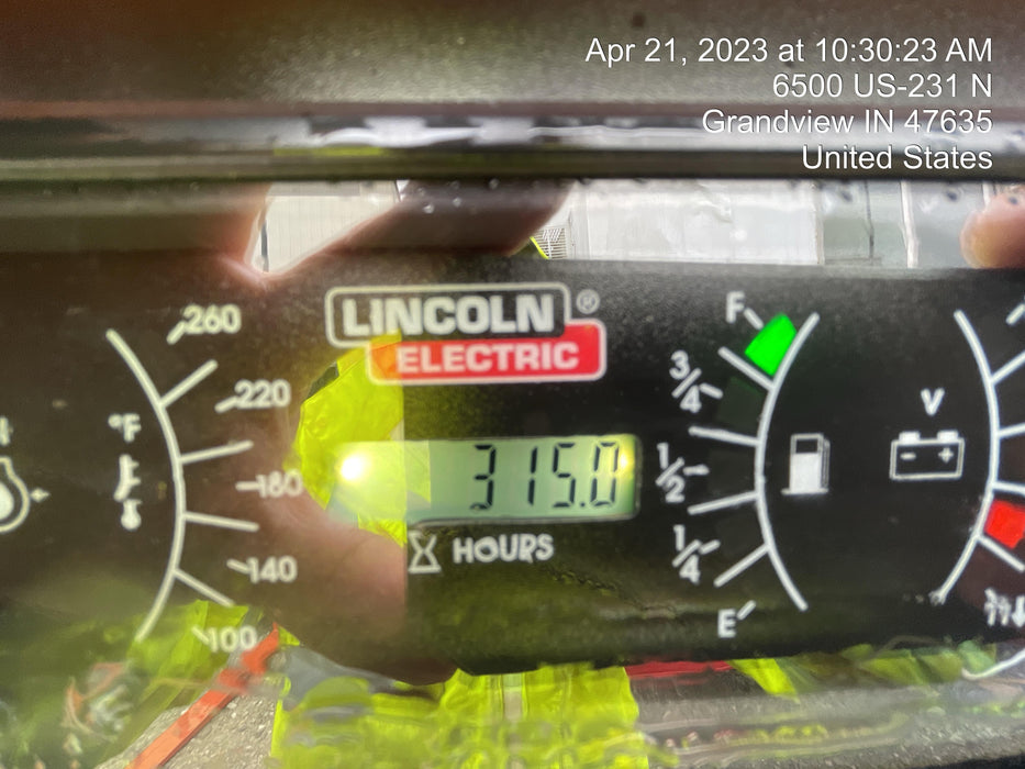 2021 Lincoln Electric Vantage 549X Ready Pak 3, ORANGE (includes trailer, cable rack, fender light kit)