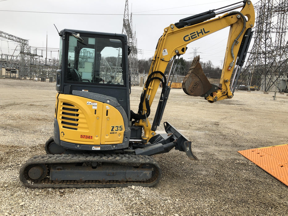 2017 Gehl Z35 Standard Rental Specs