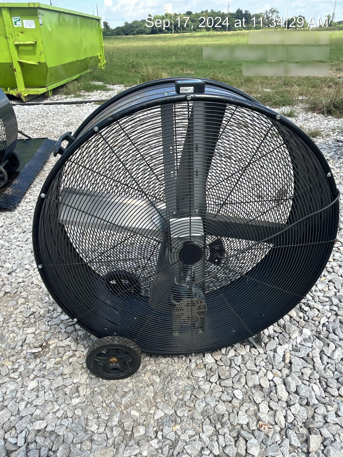 2022 COMMERCIAL ELECTRIC 42" BD Barrel Fan