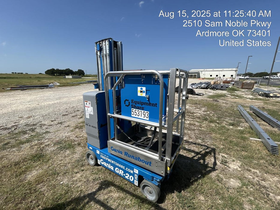 2025 GENIE GR-20