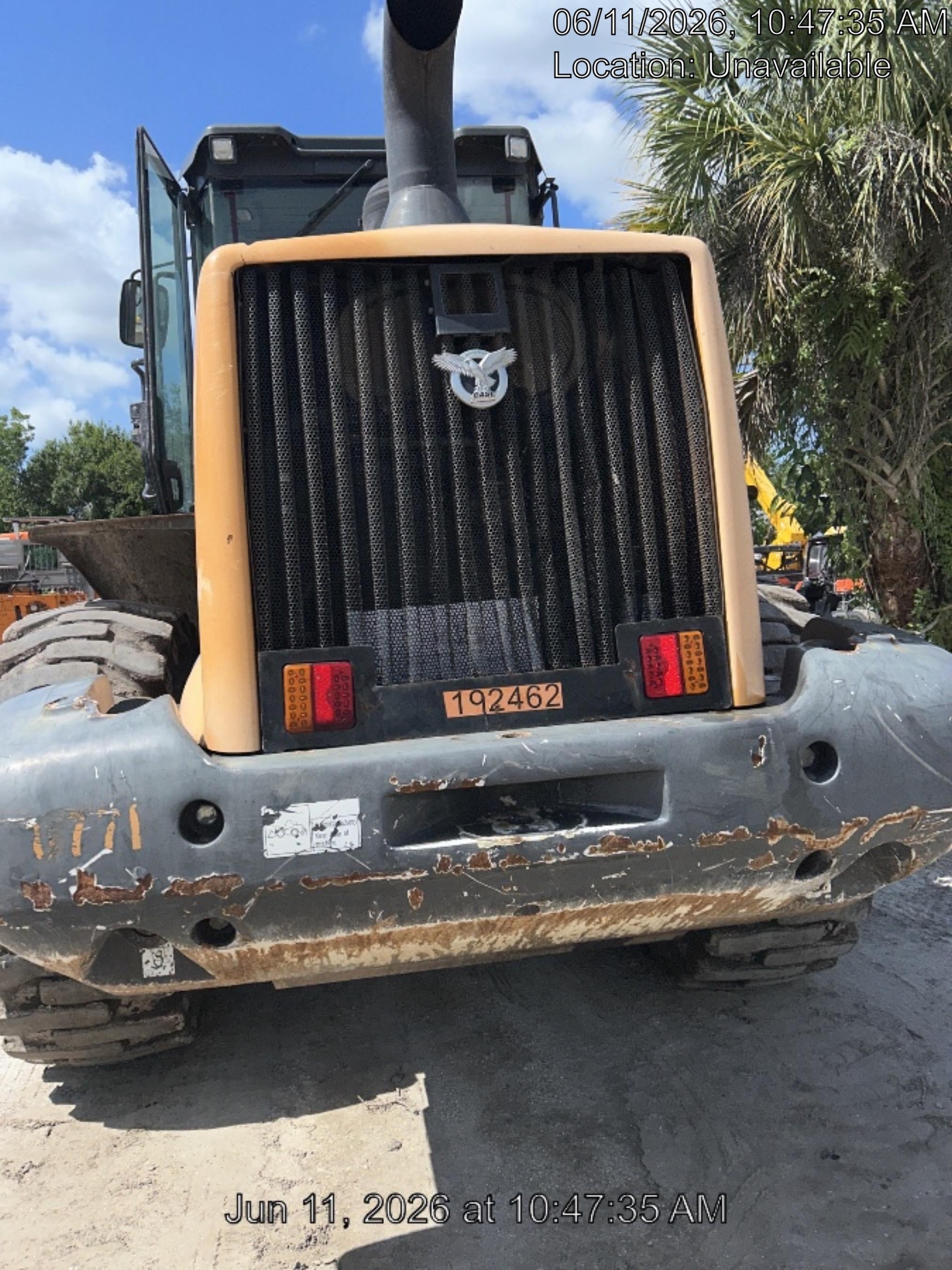 2018 Case 821G CLOSED CAB, JRB 418 STYLE HYD COUPLER