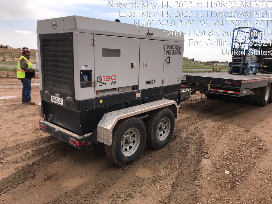 2019 WACKER NEUSON G130