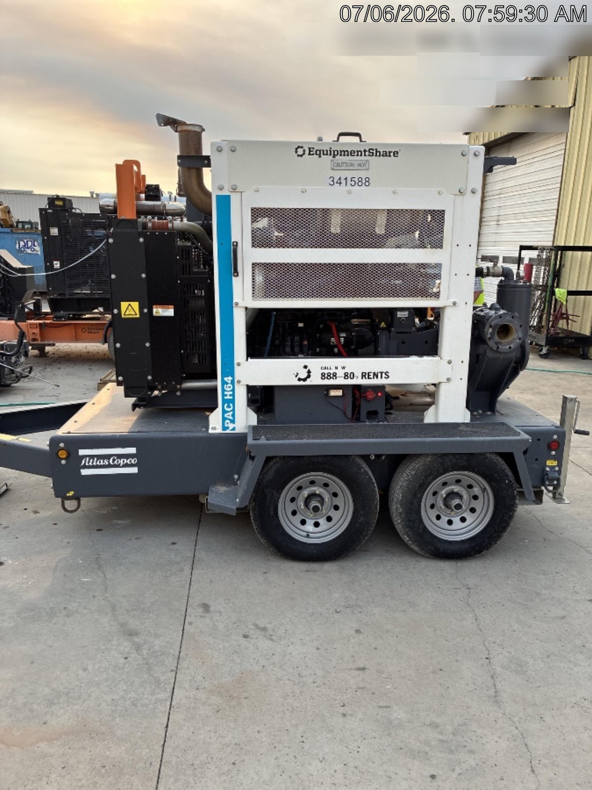 2023 ATLAS COPCO PAC H64 JD