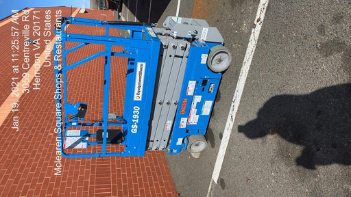 2020 Genie GS-1930 Fixed rails with chain entry gate - Pre A92.20