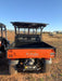 2022 Kubota RTV-X1140W-H Plastic Canopy, Windshield Acrylic Clear, LED Strobe Light, Wire Harness Kit, Back up Alarm