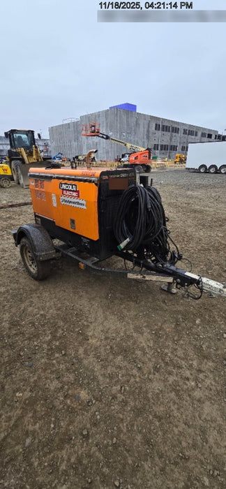 2021 Lincoln Electric Vantage 322 Vantage 322 Ready Pak 3 w/ Decals, ORANGE (includes trailer, cable rack, fender light kit) NO Telematics