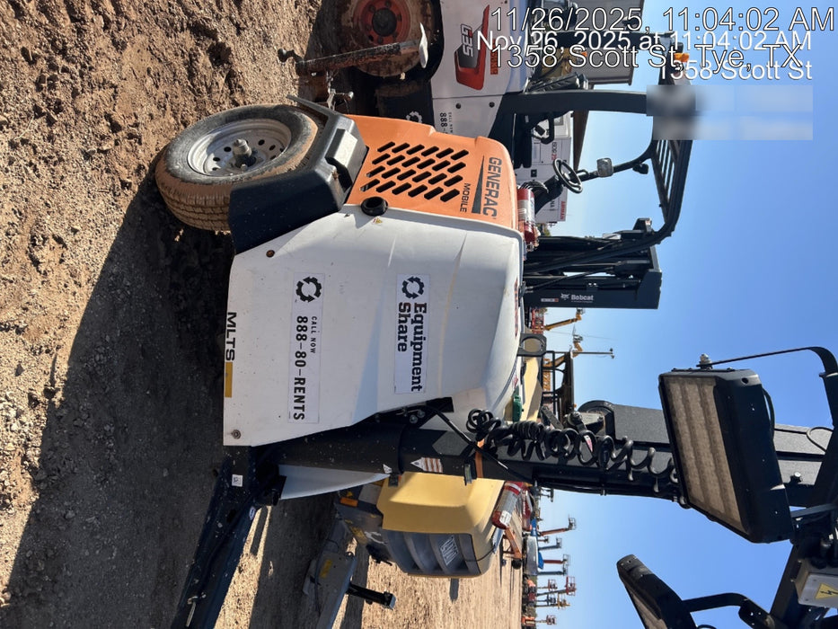 2023 Generac MLT2 Diesel, Flex Switch 120V Input, Powerzone Controller, (4) 320W LED Lights, 4kW Generator, 39.9 Gal Fuel Tank, 2" Ball, T3