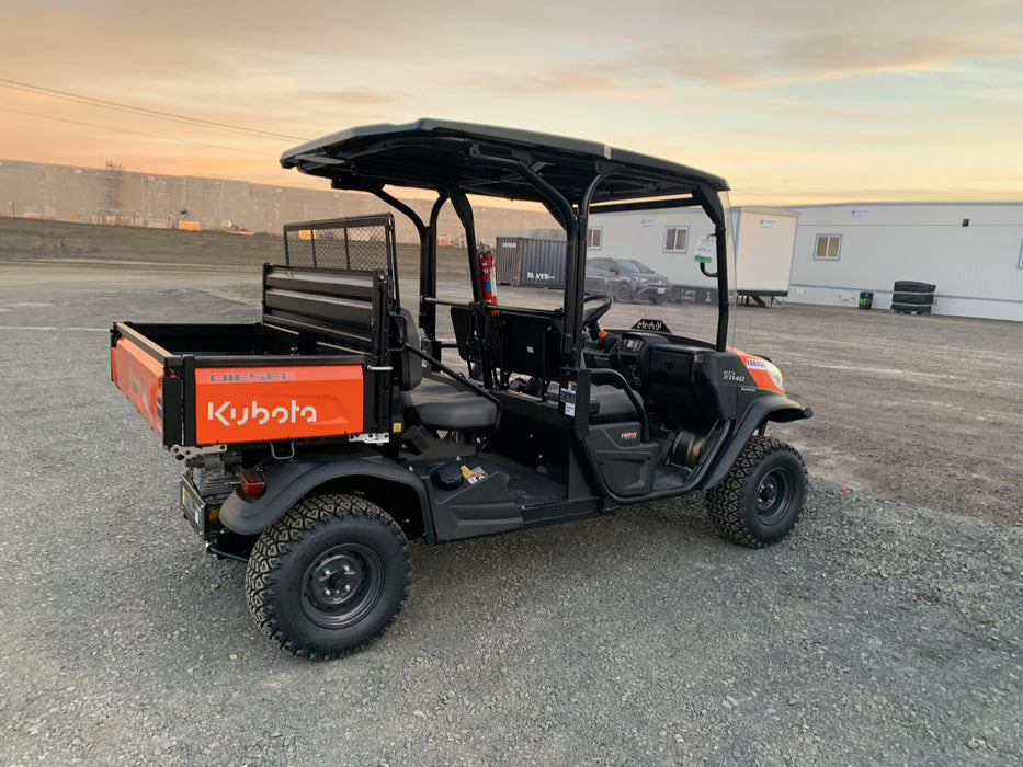 2021 Kubota RTV-X1140W-H Plastic Canopy, Windshield Acrylic Clear, LED Strobe Light, Wire Harness Kit, Back up Alarm