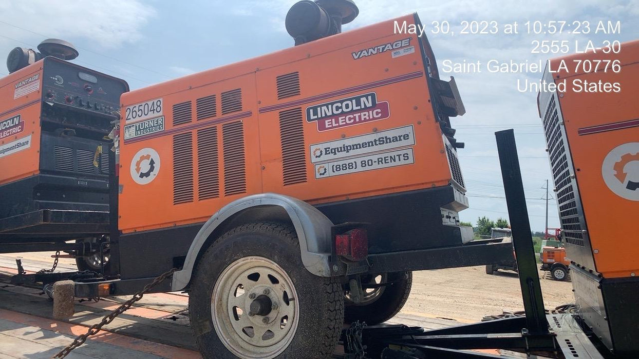 2022 Lincoln Electric Vantage 549X Crosslink Technology, Trailer Mounted, ES Decals, T3