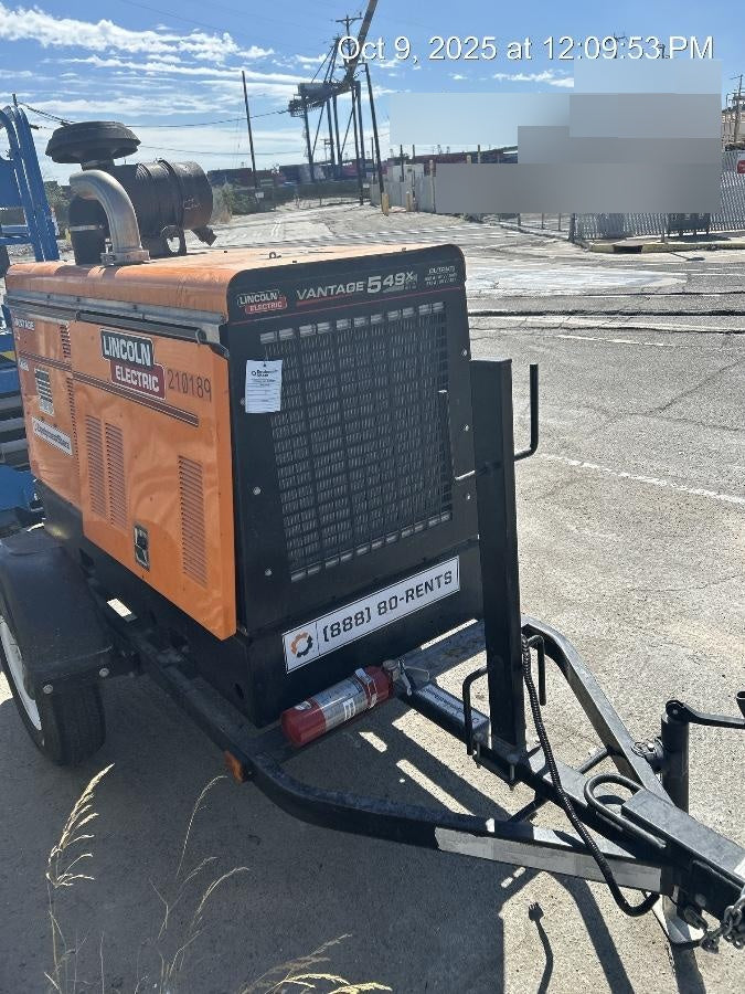 2022 Lincoln Electric Vantage 549X VANTAGE 549X READY-PAK 3