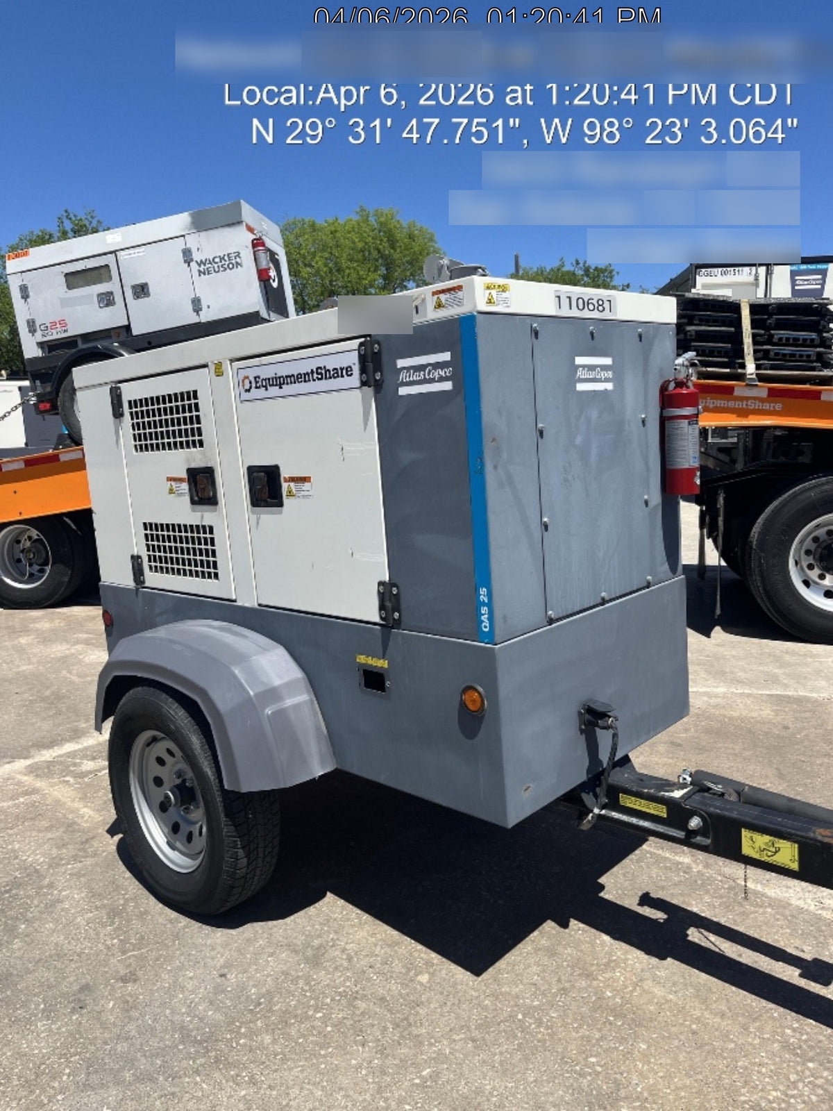 2020 ATLAS COPCO QAS25
