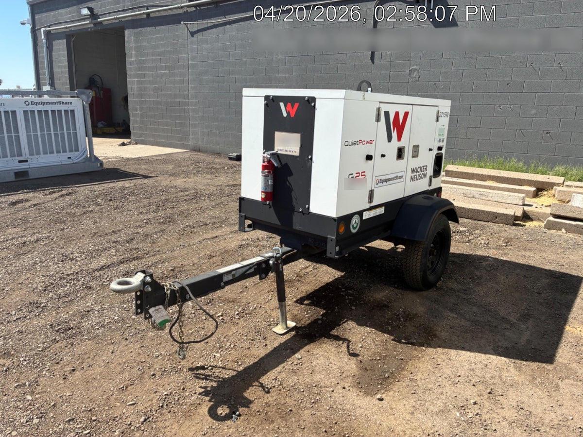 2022 WACKER NEUSON G25