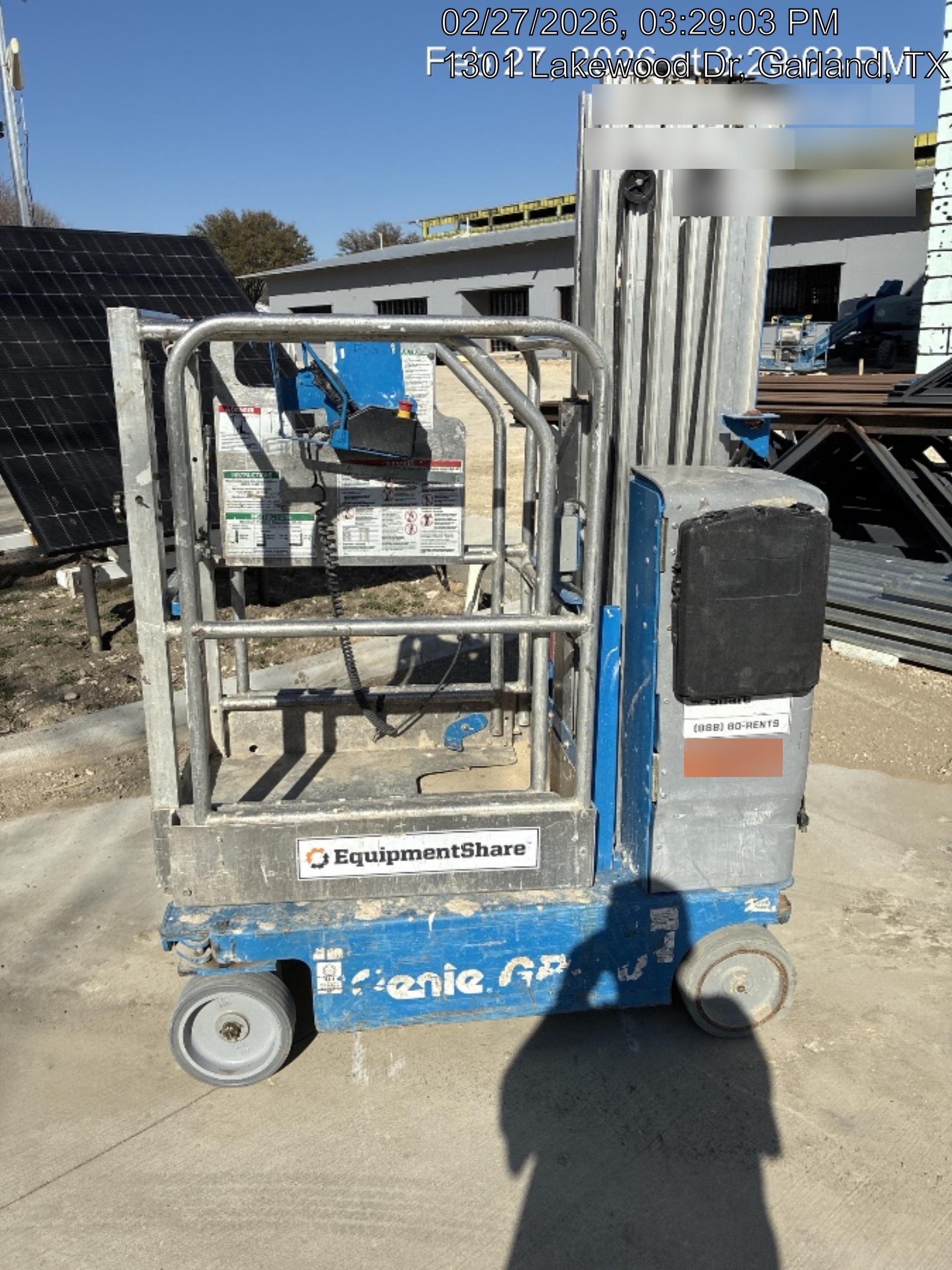 2018 GENIE GR-20
