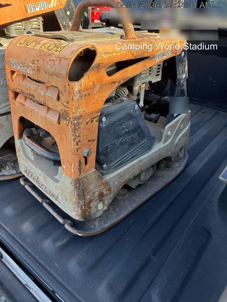 2023 Multiquip MVH158 Honda GX200, 17" Plate, Gas