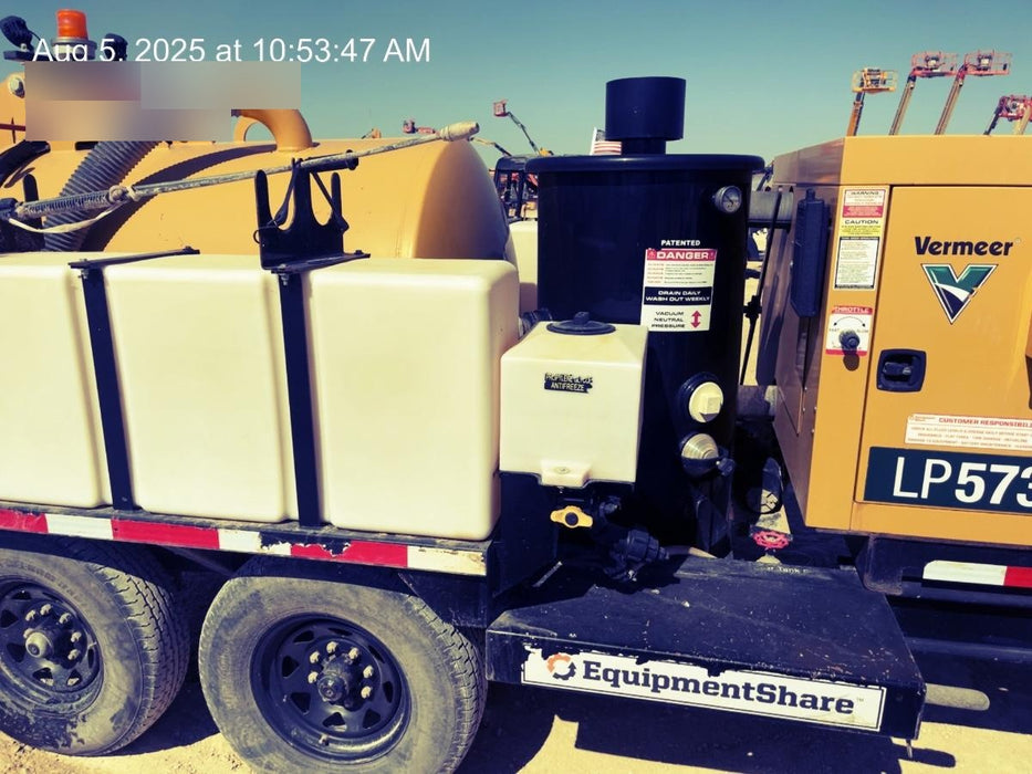 2022 Vac-Tron LP573XDT T4 Koehler Diesel Engine, 500 Gallon Debris Tank, x2 100 Gallon Water Tanks