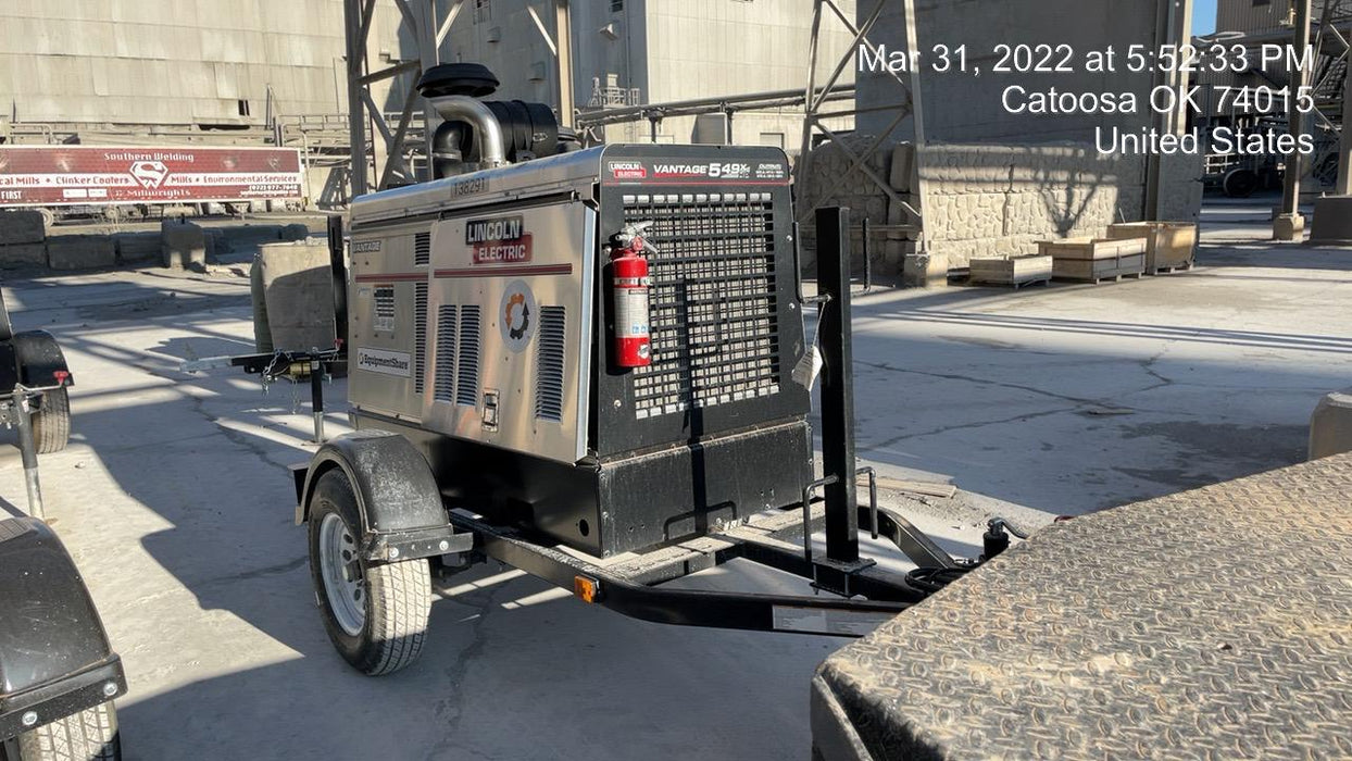 2021 Lincoln Electric Vantage 549X VANTAGE 549X READY PAK 3