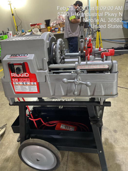 2021 RIDGID 535