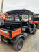 2022 Kubota RTV-X1140W-H Plastic Canopy, Windshield Acrylic Clear, LED Strobe Light, Wire Harness Kit, Back up Alarm