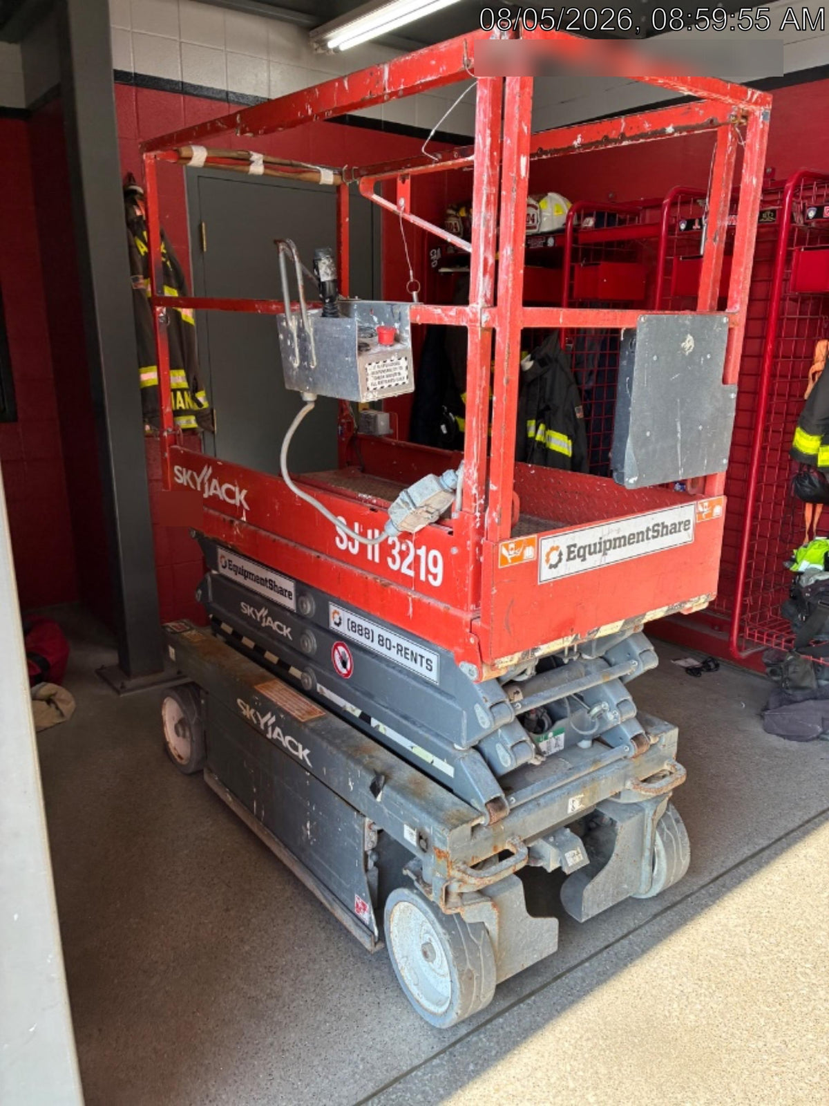 2018 Skyjack SJIII-3219 Standard Rental Specs
