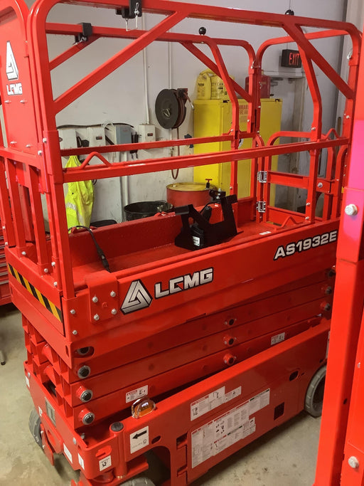 2021 Lgmg AS1932E Electric Drive, Solid Non Marking Tires, Dual Beacons