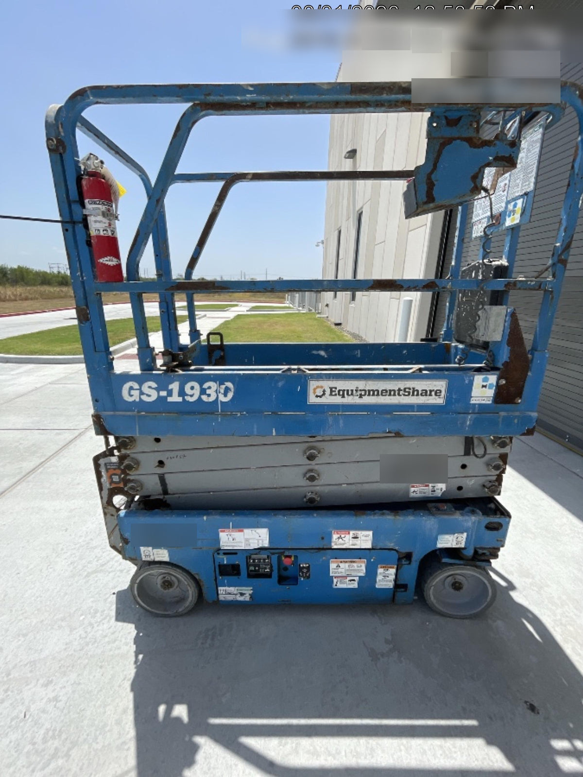 2018 Genie GS-1930 Genie GS-1930 Scissor Lift w/Standard Options