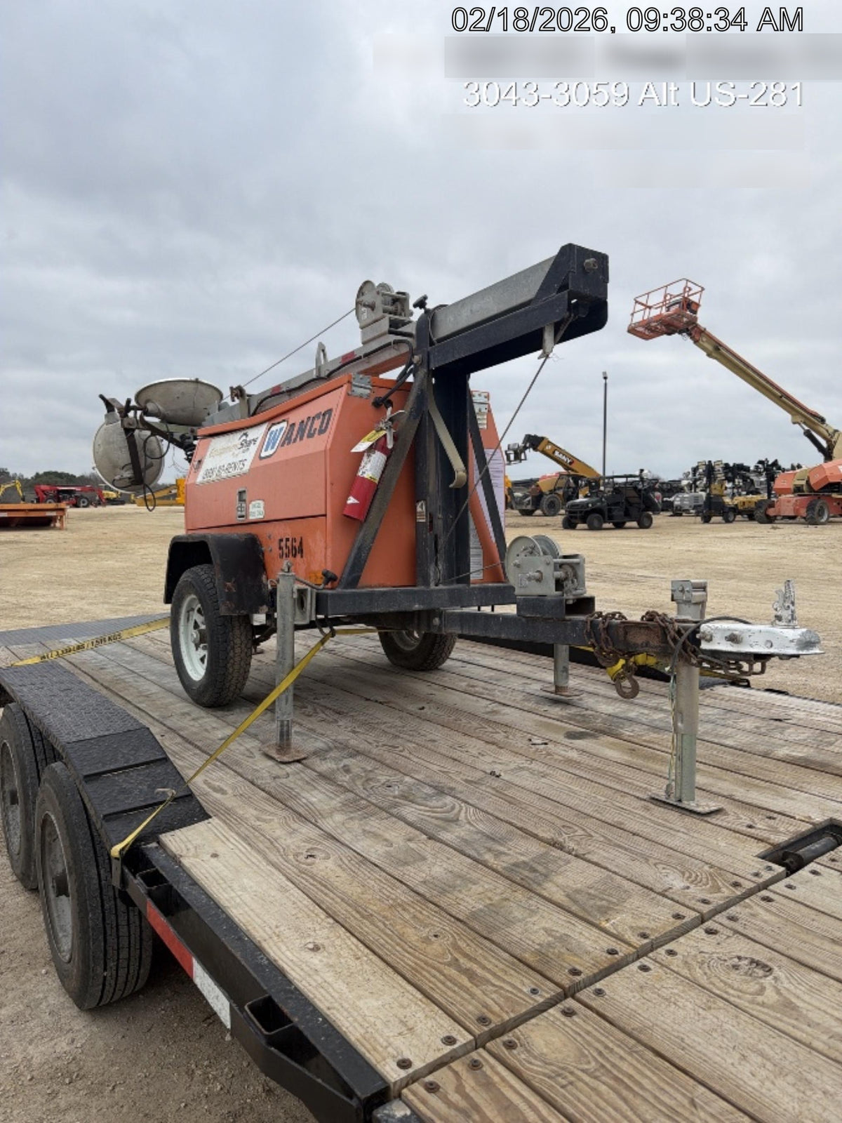 Wanco WLT-4M WANCO WLT-4M 6 kW Towable Light Generator