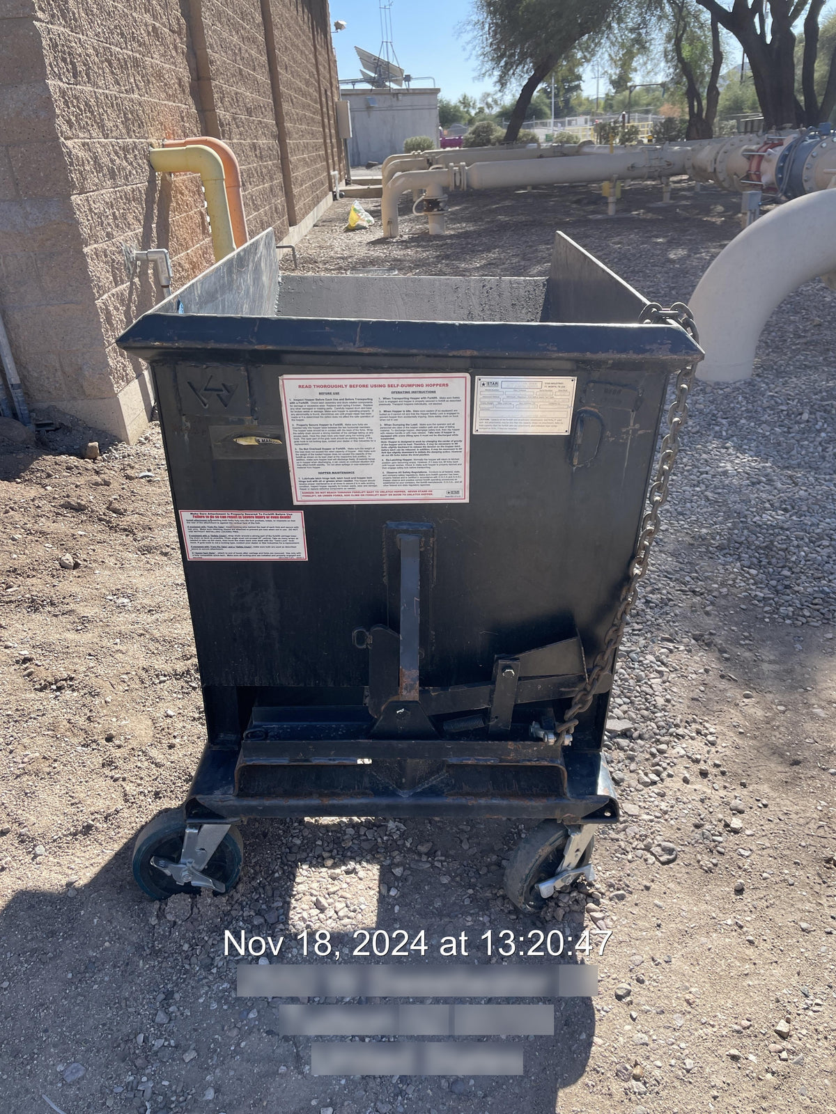 2020 STAR INDUSTRIES 1805N Hopper