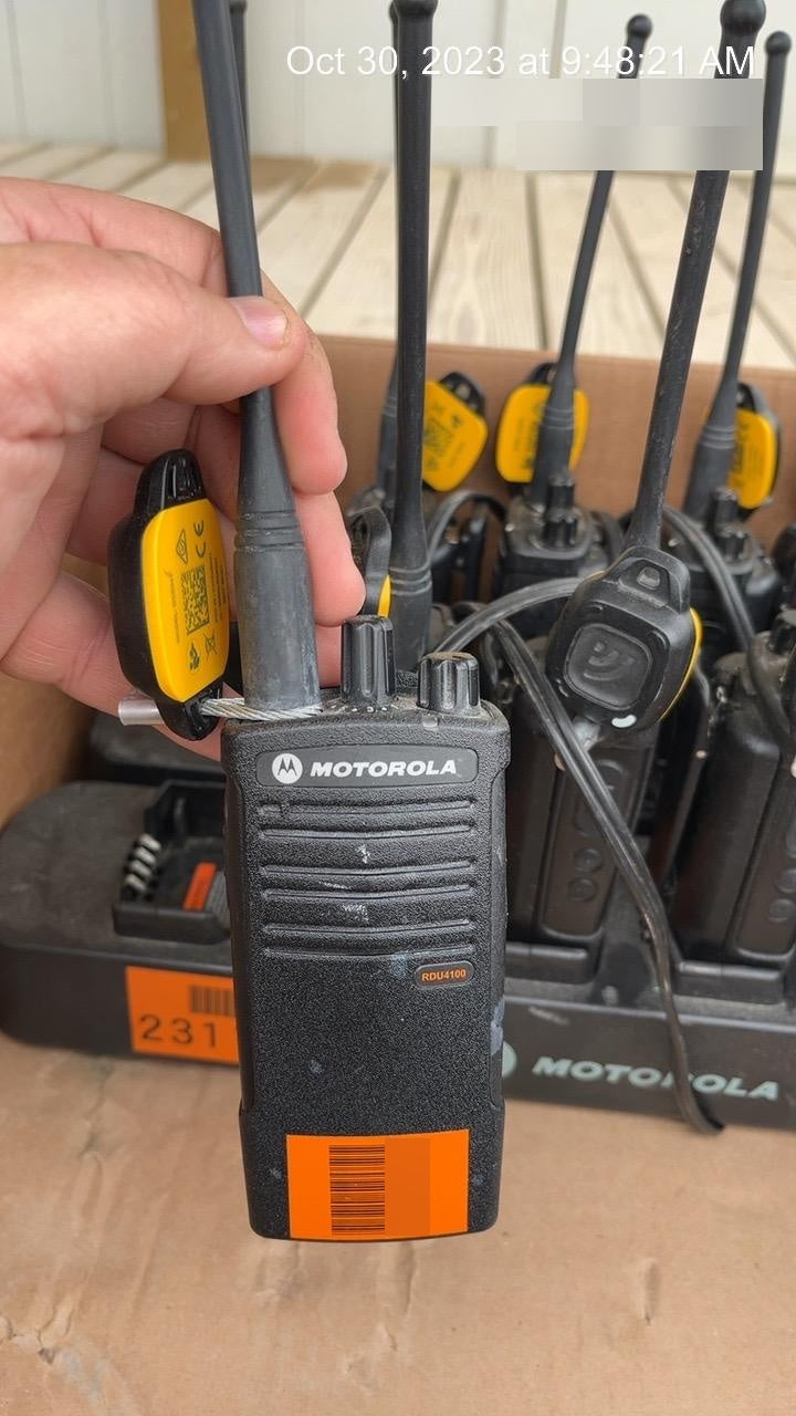 2020 MOTOROLA RDU4100