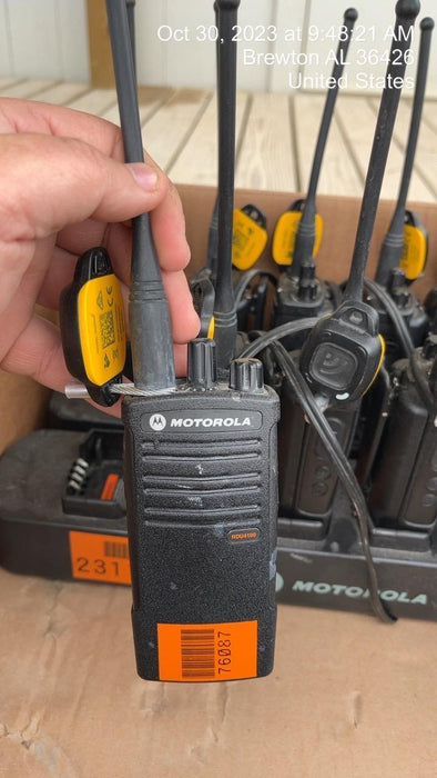 2020 MOTOROLA RDU4100