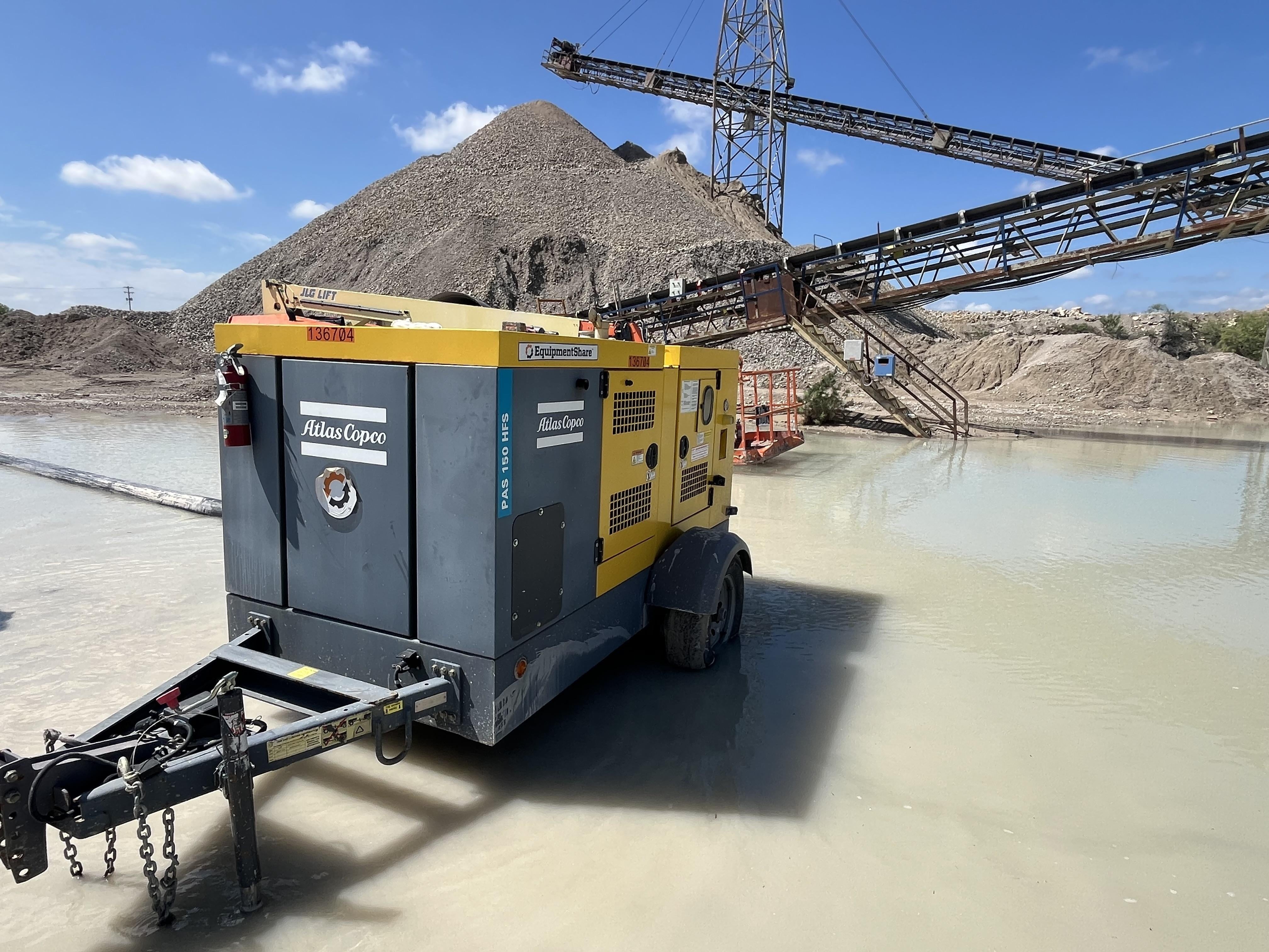 2021 ATLAS COPCO PAS 150 HF CS Enclosed