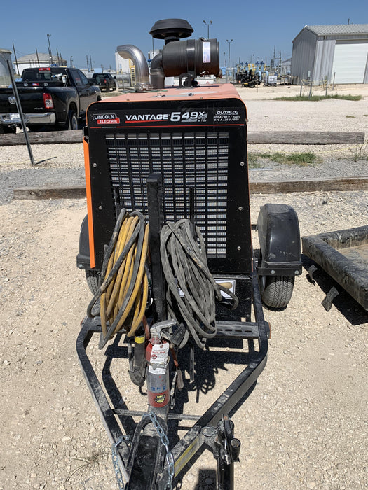 2022 Lincoln Electric Vantage 549X Crosslink Technology, Trailer Mounted, ES Decals, T3