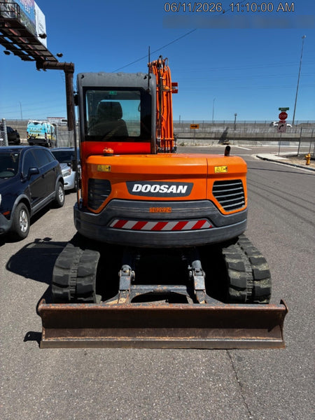 2019 Doosan DX85R-3 Standard Track Mini Excavator