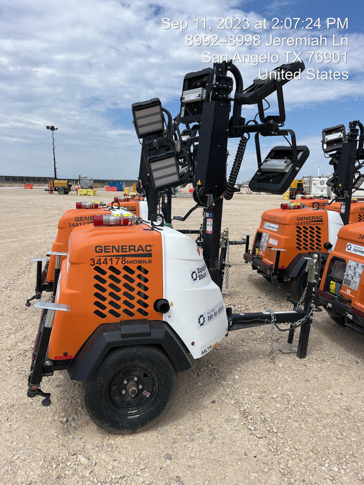 2023 Generac MLT2 Diesel, Flex Switch 120V Input, Powerzone Controller, (4) 320W LED Lights, 4kW Generator, 39.9 Gal Fuel Tank, 2" Ball, T3