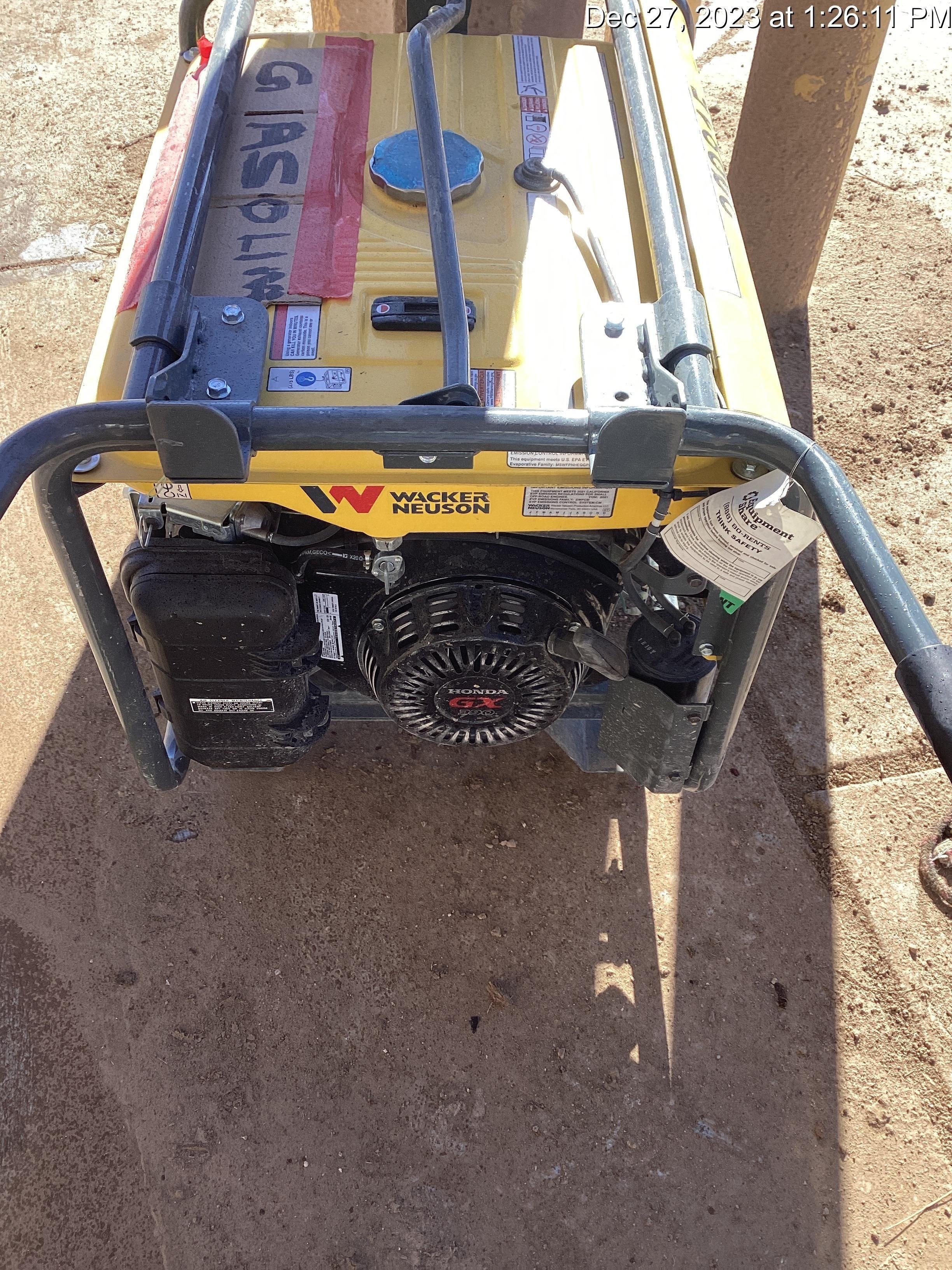 2022 WACKER NEUSON GP6600A