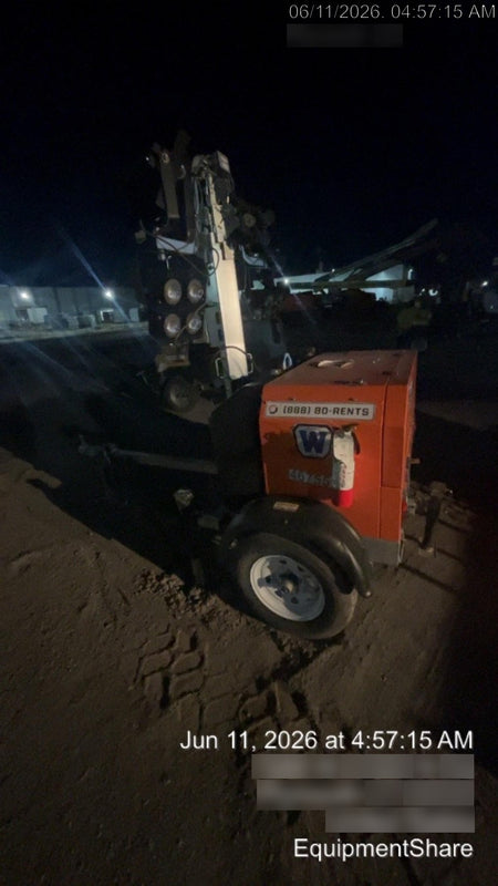 2024 Wanco WLTT-4MM4K Diesel, Deep Sea Controller, Shore Power Plug, Auto Start, (4) 350W LED Floodlights, 4kW Generator, 60 Gal Fuel Tank, 2" Ball, T3