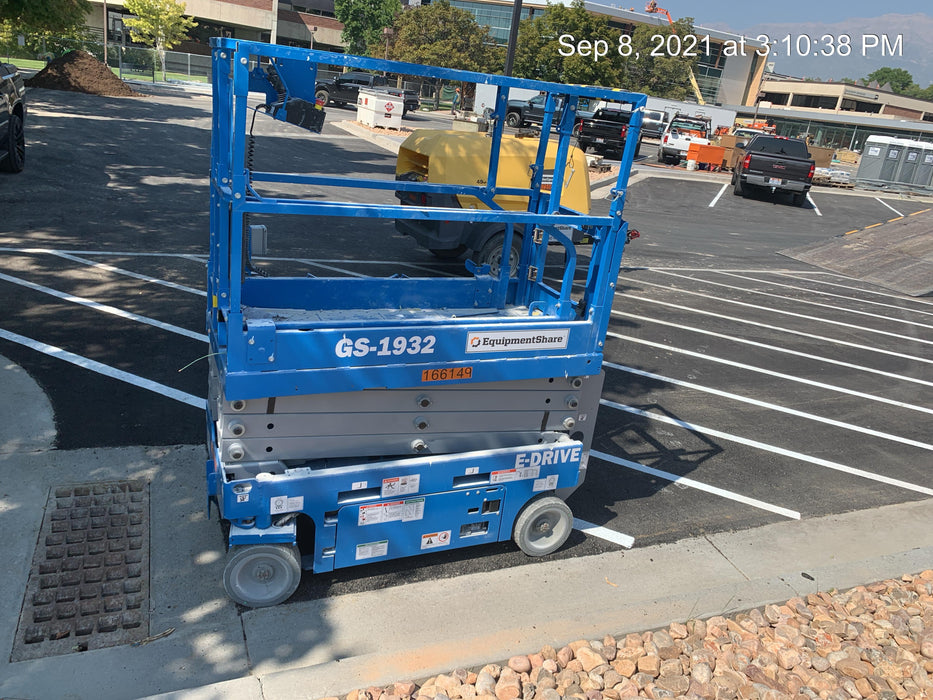 2021 Genie GS-1932 Electric Drive, Sld NM Tires, DBcns, EST