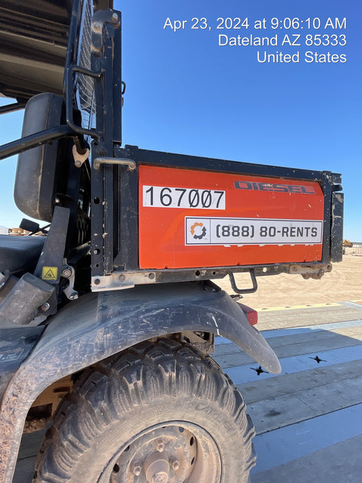 2021 Kubota RTV-X1140W-H Plastic Canopy, Windshield Acrylic Clear, LED Strobe Light, Wire Harness Kit, Back up Alarm