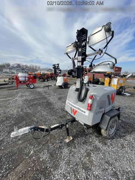 2019 Wacker Neuson LTV6L-MH Mobile Light Tower w/Fuel Level Sensor Installed