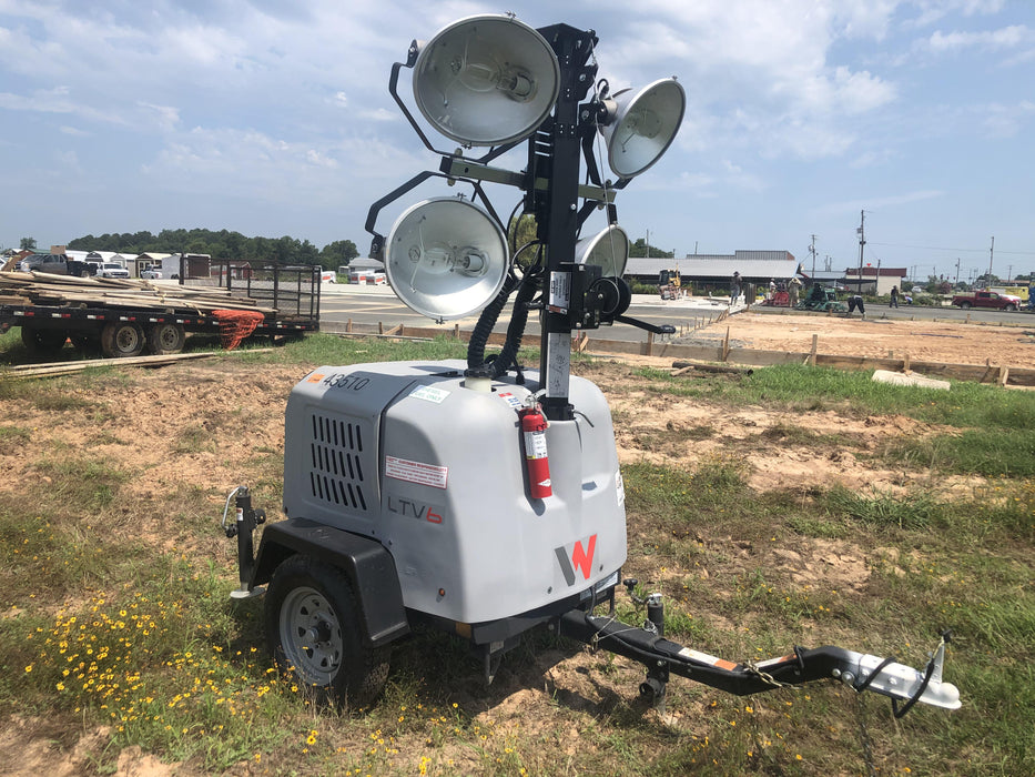 2019 Wacker Neuson LTV6L-MH Wacker Neuson LTV6L Mobile Light Tower w/Fuel Level Sensor Installed