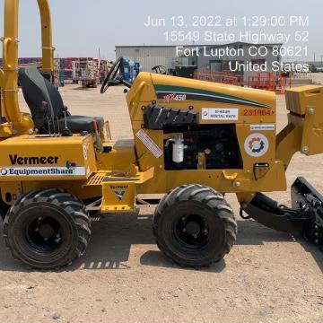2022 VERMEER RTX450