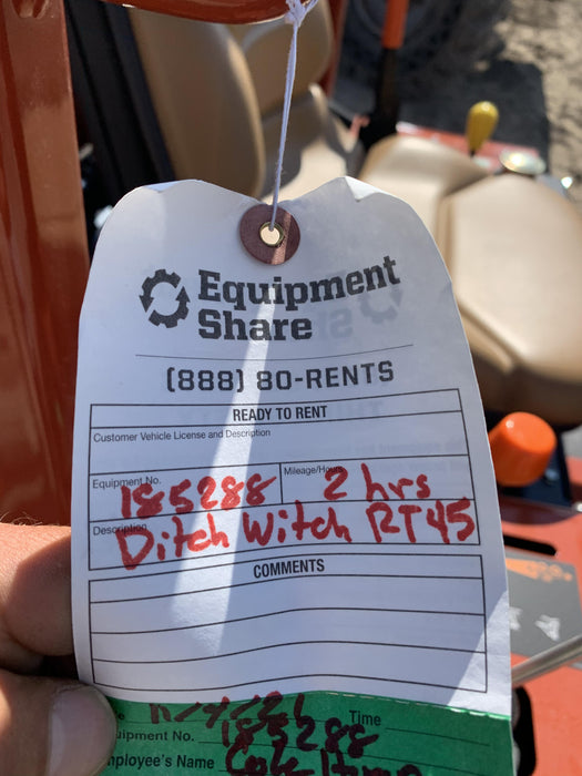 2021 DITCH WITCH RT45A